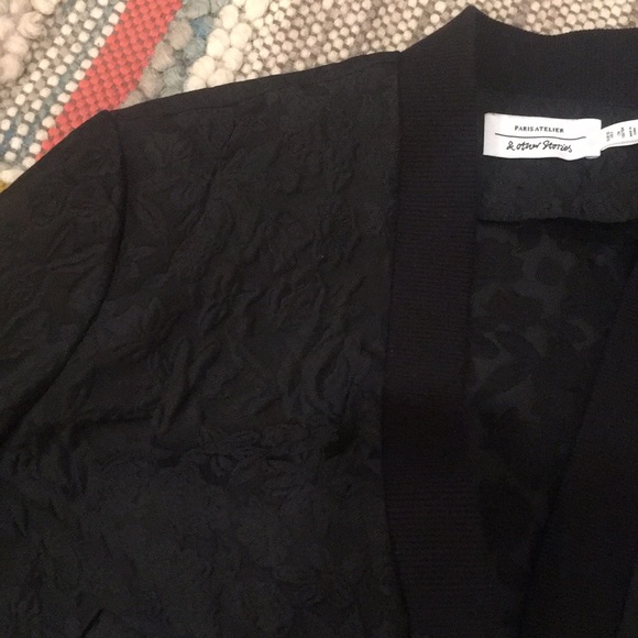 &Other Stories Jacquard Bomber jacket - Picture 4 of 5